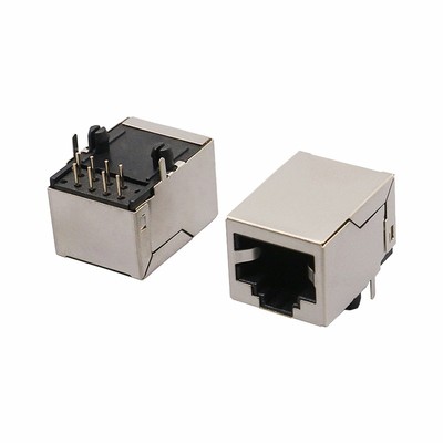 RJ45网络插座59款8P8C带屏蔽无灯