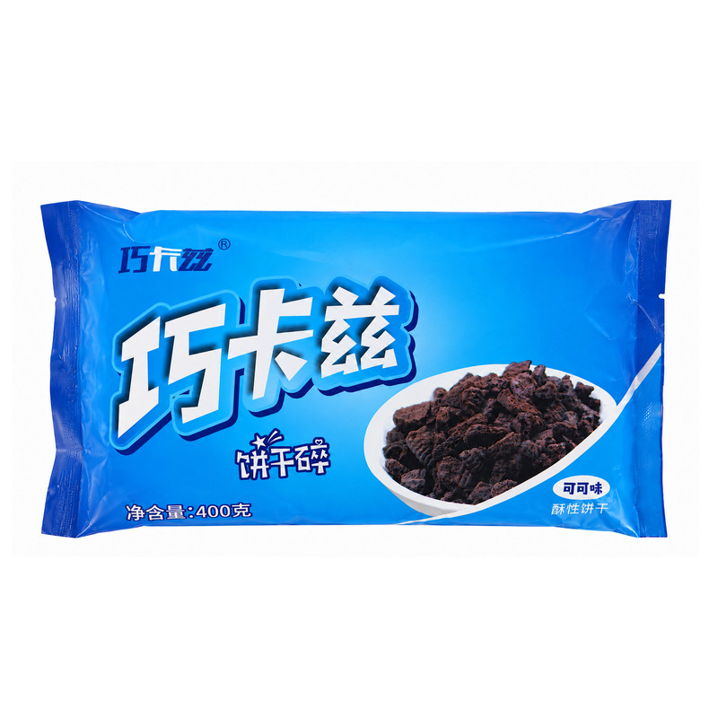 巧卡兹可可味饼干碎400g即用