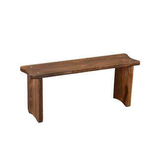 防腐木长凳餐椅靠墙实木长条凳饭桌卧室家用床边凳客厅高脚换鞋凳