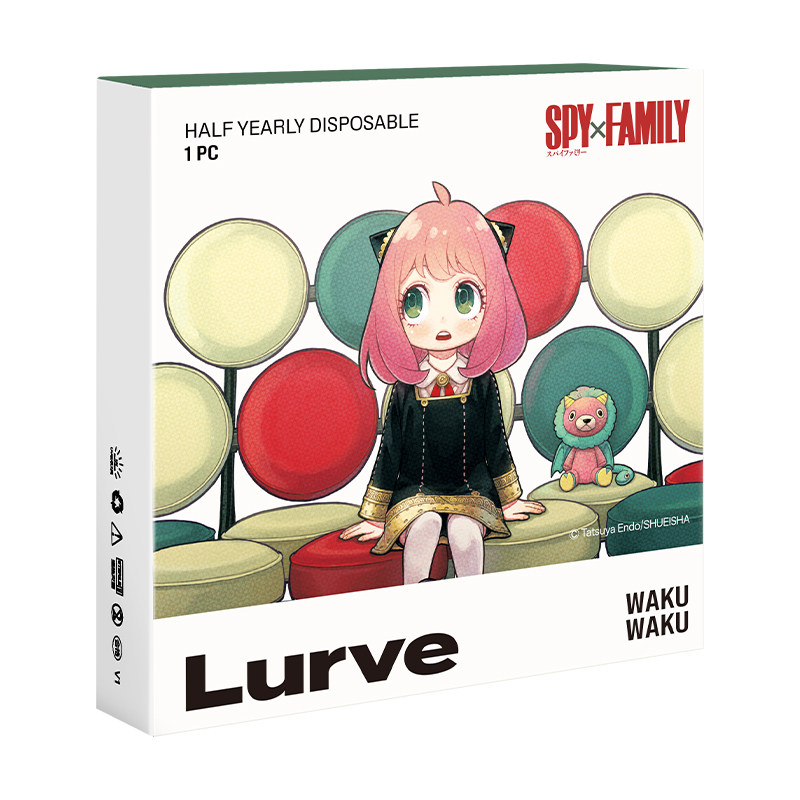 定轴高光Lurve美瞳绅士暗号日抛10片大直径隐形眼镜
