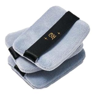 星兜替换粉扑「窄长方形」适配TF粉饼 HG粉饼 弹力植绒粉扑*5