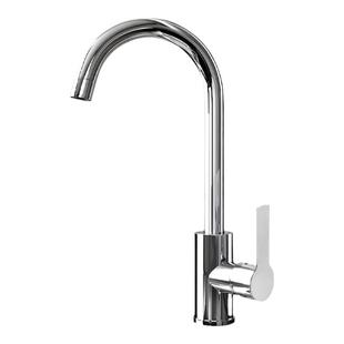 厨房水龙头冷热头水槽洗菜盆洗碗池二合一全铜单冷万向可旋转家用