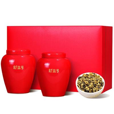新益号古树红茶蜜香金螺礼盒装