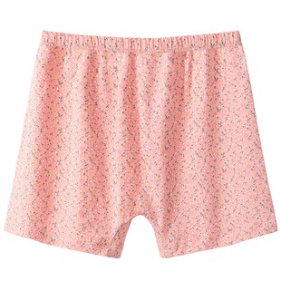 妈妈内裤女纯棉中老年人高腰全棉奶奶老太太加肥大码裤衩平角裤头