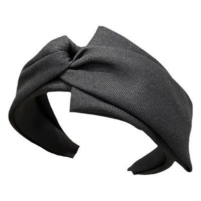 显脸小发箍女百搭外出网红韩国复古法式交叉宽边压发夹头箍发卡