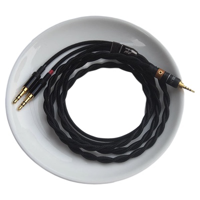 双3.5插头耳机线金银钯铜合金线