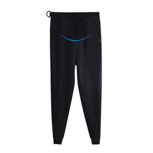 孕妇裤子休闲春秋潮妈宽松运动裤秋冬孕妇装加绒加厚怀孕期卫裤冬