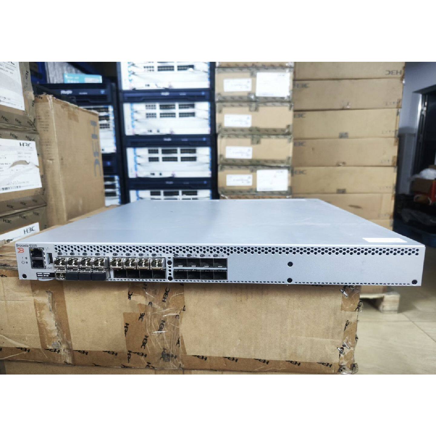 议价博科Brocade 6505 光纤交换机 12口激活 单电源,不带光纤模