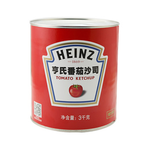 亨氏番茄沙司酱3kg6罐商用番茄酱