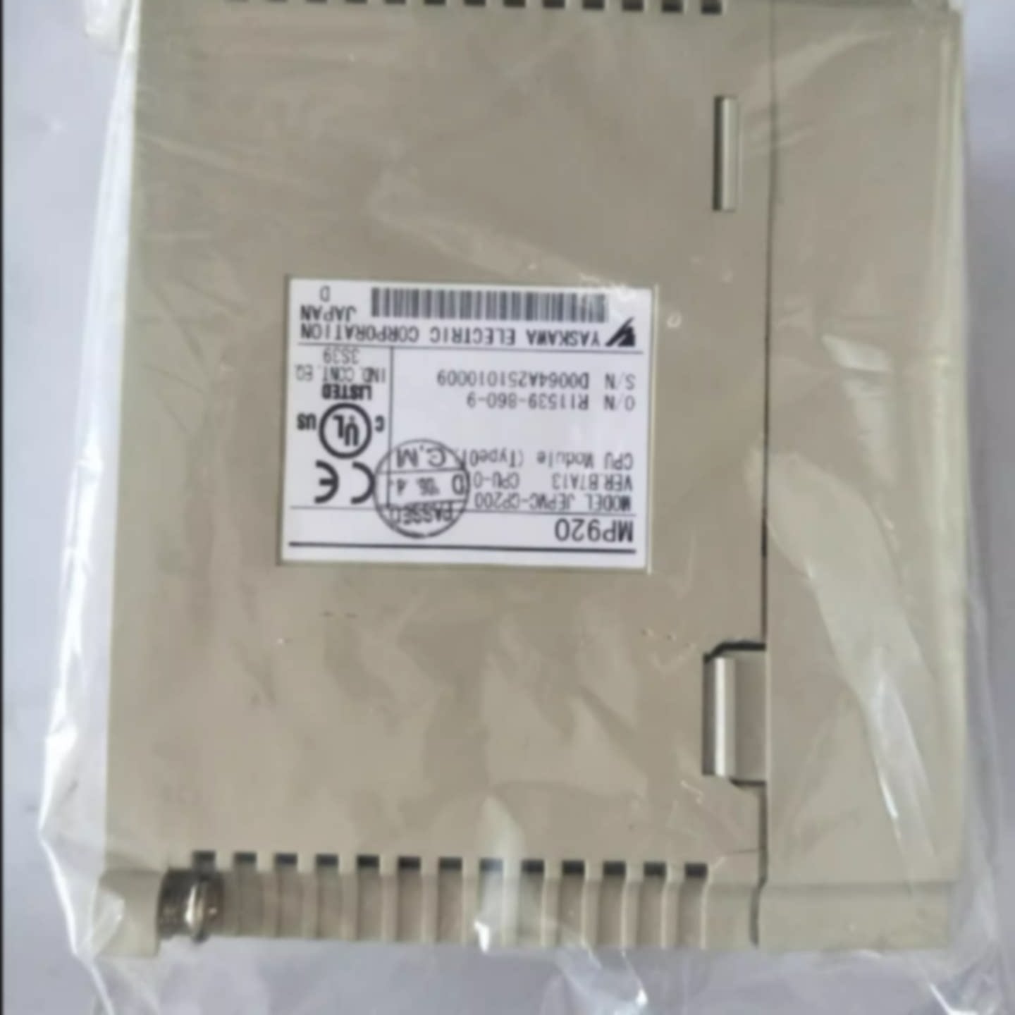 议价机器人CPU控制器JEPMC-CP3201R-E 全新原装  质保期一年