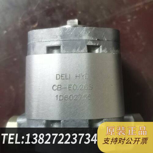 原装正品DeLiHYD动力单齿轮泵CBEO.26S1D602现货议价
