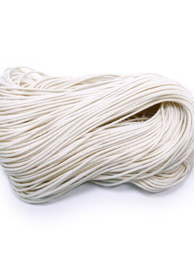 2mm苎麻编织绳白色16股