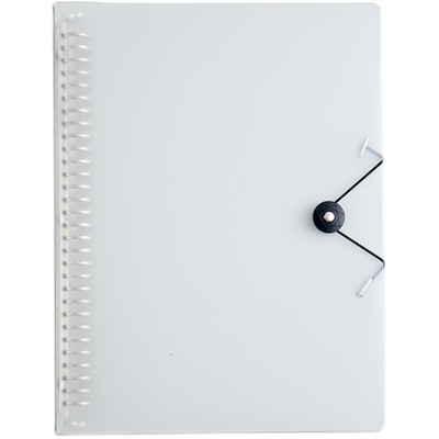 pp透明塑料活页笔记本外壳a4简约