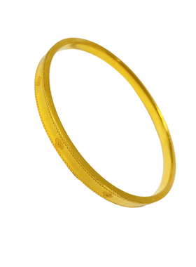 金包银手镯女款实心推拉幸运草镯