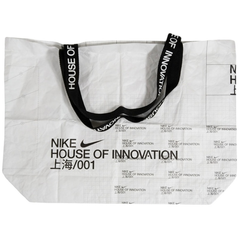 黑猪NIKE耐克上海001店铺限定 购物袋 环保袋 袋子单肩包TOTE BAG