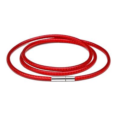 高档皮绳项链水晶翡翠玉佩挂件