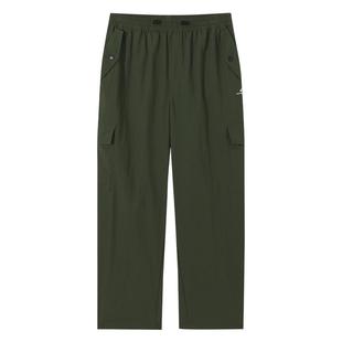 拓路者直筒工装裤女款夏季薄款机能风防泼水宽松束脚伞兵裤长裤