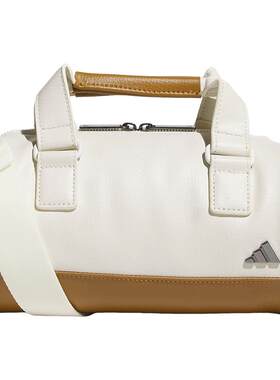Adidas阿迪达斯男包女包2025冬季新款PU DRUM BAG拎包JM6712