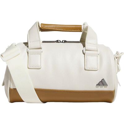 Adidas阿迪达斯男包女包2025冬季新款PU DRUM BAG拎包JM6712