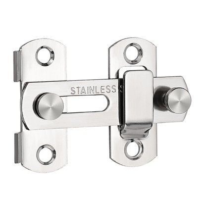 不锈钢门锁搭扣明插销门栓通用款