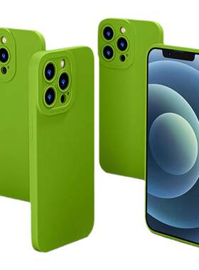 适用OPPOReno13手机壳新款12pro芥末绿直边天使眼Reno11Pro纯色简约Reno10液态硅胶套reno9pro男女款防摔全包