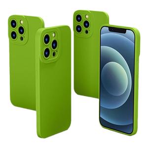 适用OPPOReno13手机壳新款12pro芥末绿直边天使眼Reno11Pro纯色简约Reno10液态硅胶套reno9pro男女款防摔全包