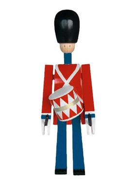 丹麦kay北欧风皇家配枪卫兵摆件