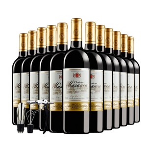 玛莎诺娅红酒正品买一箱送一箱法国进口干红葡萄酒整箱6支装包邮