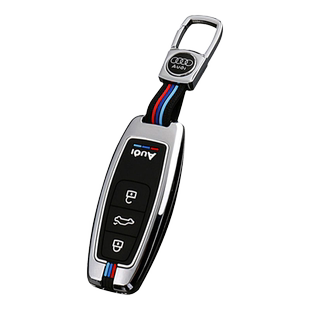 适用于奥迪q4etron钥匙套24款a6l男q7a3夜光q3 a8 a4l壳q5l壳包