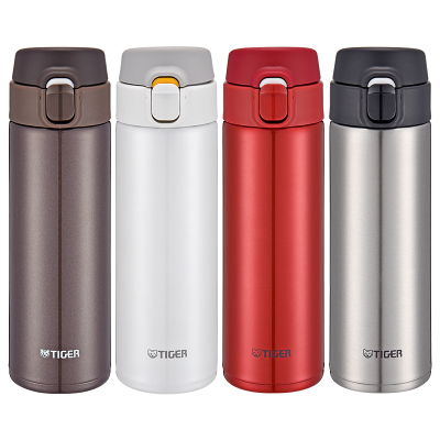 虎牌日式不锈钢弹盖保温杯