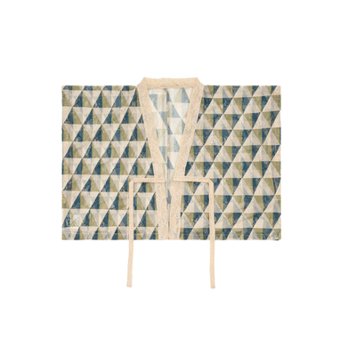 谜阿凰云蓝背子唐制出游穿搭日常