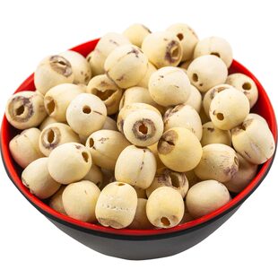 去芯莲子250g磨皮通心白莲湘莲无心寸三莲银耳百合莲子羹