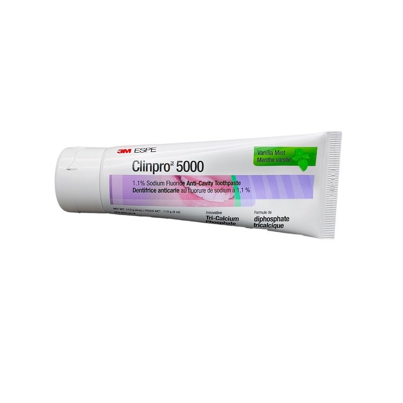 美国3M含氟高氟clinpro 5000蛀牙修复脱矿牙釉质护牙正畸防蛀牙膏