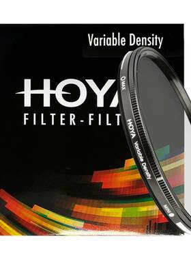 HOYA豪雅Variable Density 72mm ND3-400可调密度镜减光镜适用佳能尼康单反相机可变滤镜索尼微单滤光镜