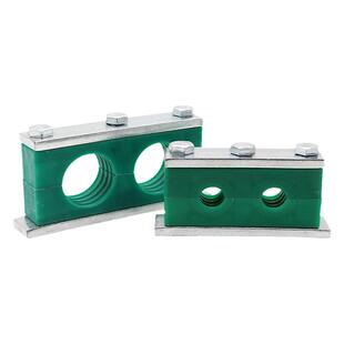 TTHPG1型 重型双联双孔管夹 油管管卡 船用管夹 高压管路管夹