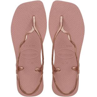 Havaianas哈唯纳Soleil女款方头新款凉鞋软底夏季外穿女士沙滩鞋