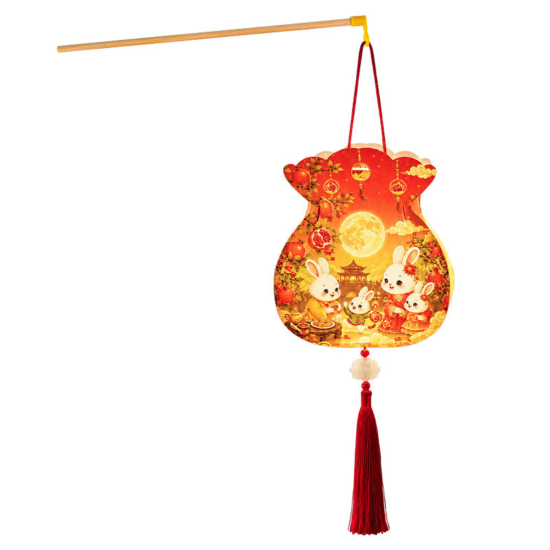 中秋节古风福袋月光花灯材料包