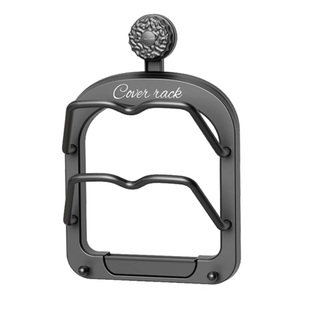 吸盘多层锅盖架厨房壁挂式砧板架带挂钩多功能沥水案板收纳置物架