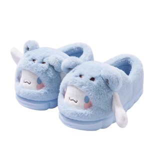 三丽鸥玉桂狗可爱棉鞋女款冬季包跟厚底加绒保暖毛毛鞋冬天居家鞋