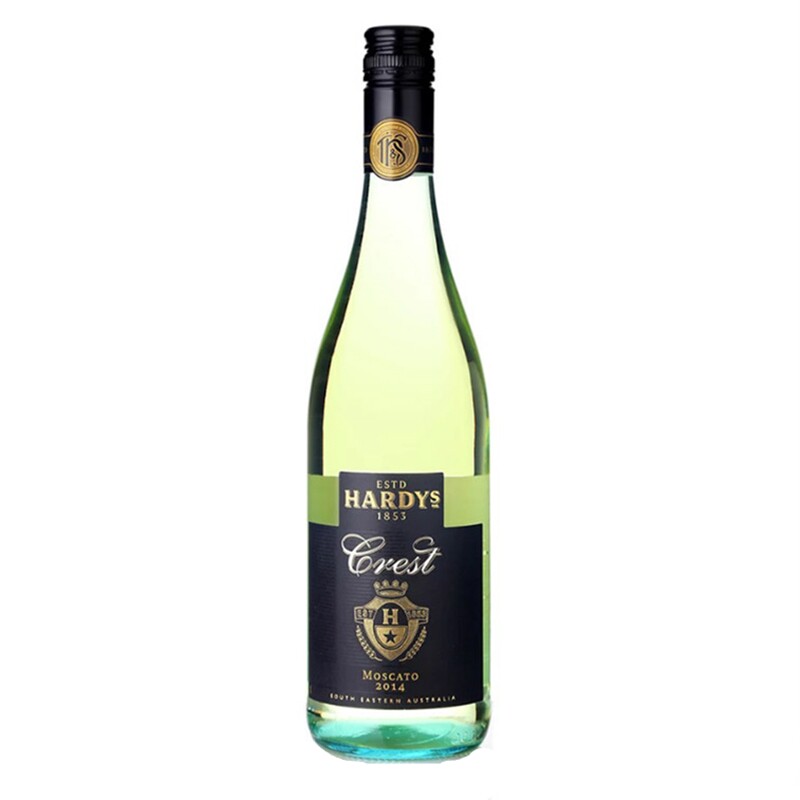 好喝又便宜!澳洲进口Hardys Moscato起泡酒莫斯卡托甜白 葡萄窖主