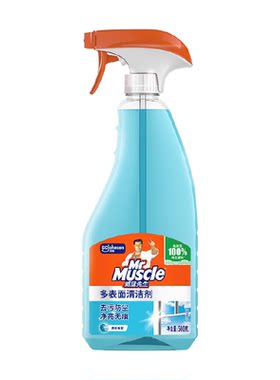 威猛先生玻璃清洁剂净亮无痕防尘