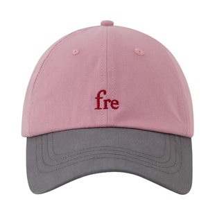 Himade2026s新品拼色棒球帽子男女经典刺绣字母鸭舌帽韩系显脸小