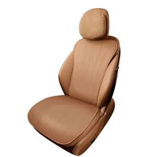 适用于奔驰E级专用汽车坐垫E300L四季通用原车原色定制游艇皮座垫