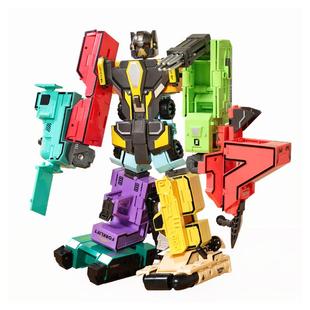 加大数字变形玩具男女孩益智合体金刚机器人儿童4岁9生日礼物套装