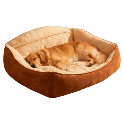 狗窝冬季保暖可拆洗狗床沙发睡垫