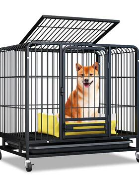 狗笼子室内带厕所分离大型犬