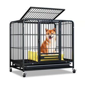 宠物狗笼子室内泰迪小型犬中型犬大型犬带厕所分离别墅兔子笼猫笼