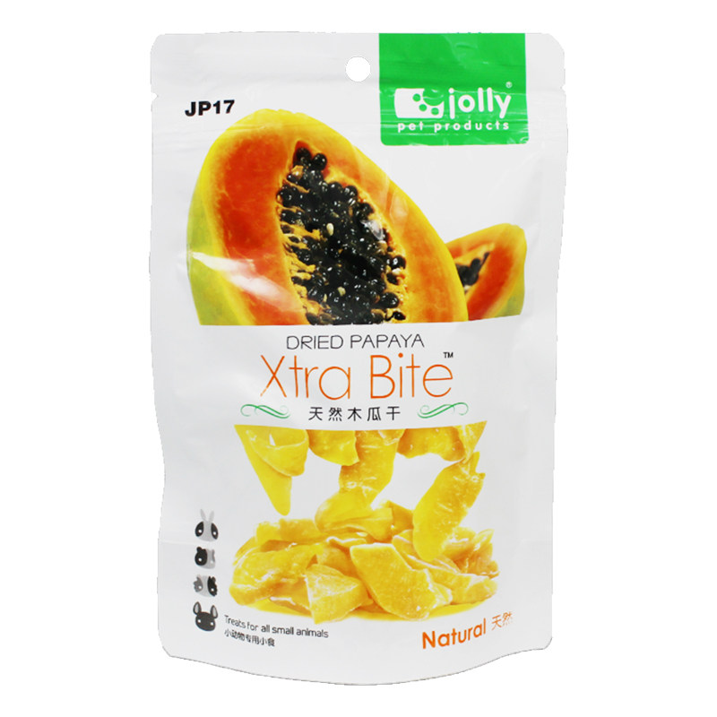 祖莉木瓜干JP17 促排毛 防止毛球仓鼠 兔子 豚鼠龙猫零食