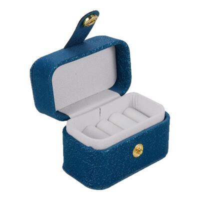 迷你按扣首饰收纳盒耳钉盒子