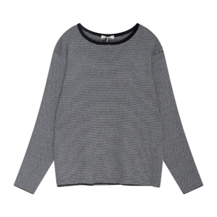 studio CLIP毛针织衫女2025春季简约舒适修身打底套头衫968806